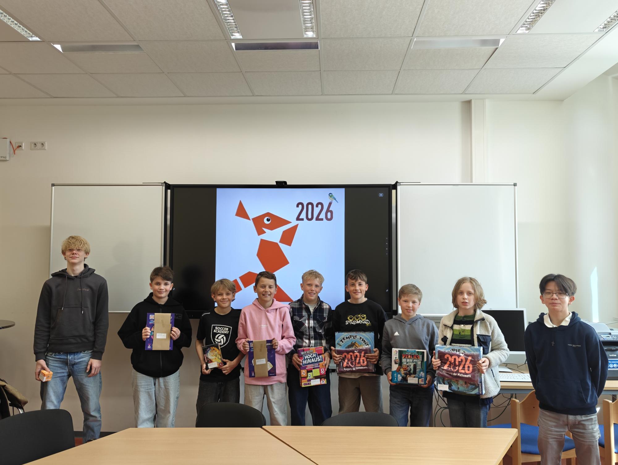 Großartige Leistungen beim Känguruwettbewerb 2026!